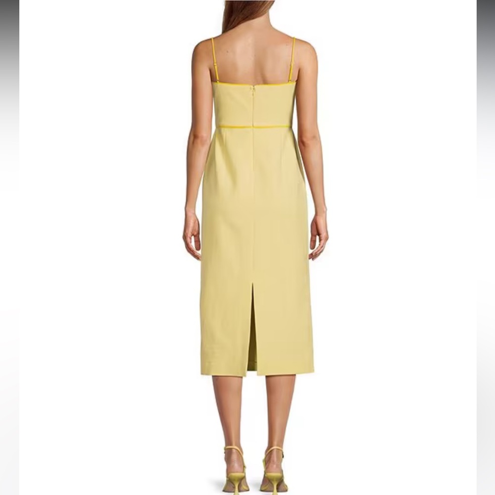 NWT ANTONIO MELANI x M.G. Style Kate Square Neckline Midi Dress - Picture 4 of 9